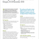 Glasgow conference